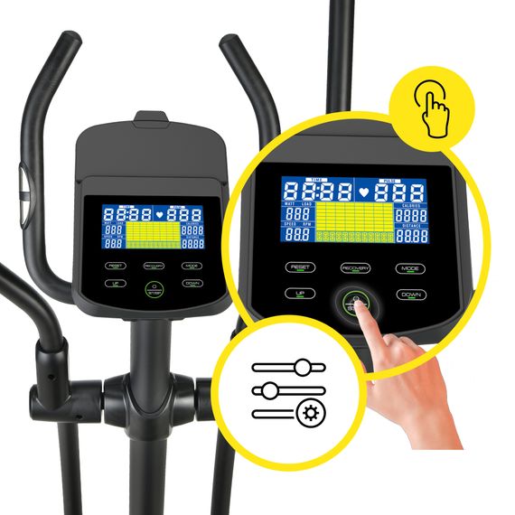 Орбітрек електромагнітний Cornix Iris Black | Зображення 2