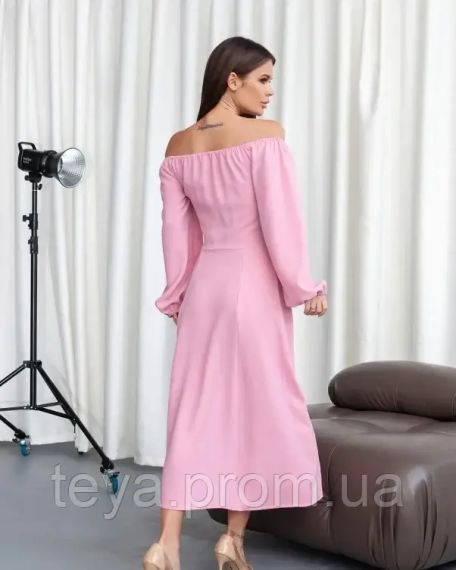 Плаття для жінок колір рожевий розміри S, 3XL, XXL, XL, M, L FI_009414 | Зображення 2