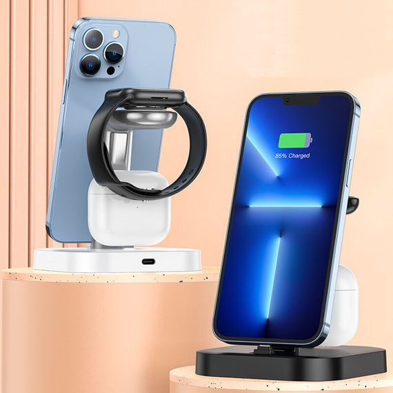 БЗП Hoco CW43 Graceful 3-in-1 Black | Зображення 1