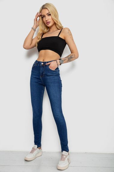 Джинсы женские Skinny, цвет синий, 182R4427 | Зображення 1