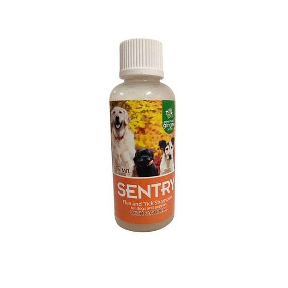 Sentry Oatmeal Shampoo сентри овсяна мука шампунь від бліх і кліщів для собак 0,045