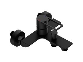 Змішувач для ванни, латунь ,чорний матовий AIM,DG06530 black matte