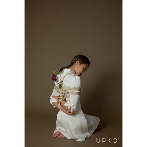 Мотузка для бондажу преміальна UPKO Restraint Bondage Vope золота, 10 м sexstyle | Зображення 3