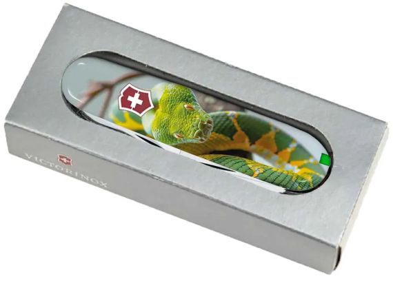 Ніж Victorinox Swiss Army Climber Zodiac. Зелена змія | Зображення 2