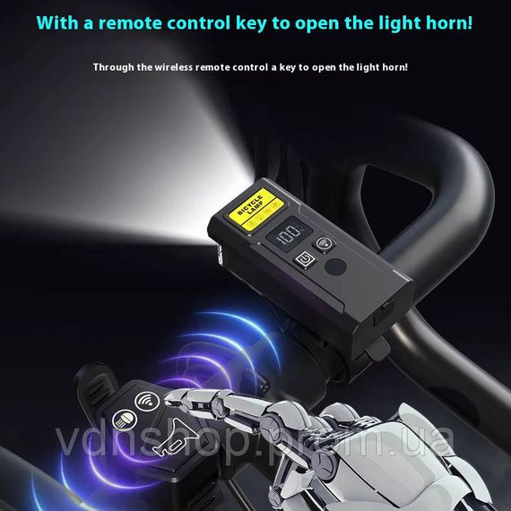 Фара фонарь фара велосипедная Q091 Легкий алюминиевый фонарь для велосипедистов UP-78 | Зображення 6