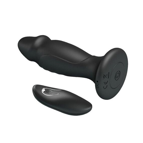 Анальний стимулятор з вібрацією і пультом ДУ-MR PLAY Super Power, BI - 040085W-MR Sex Aura | Зображення 3