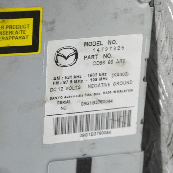 Автомагнітола Mazda 5 2005-2010 Магнітола штатна Мазда 5 14797325 | Зображення 5