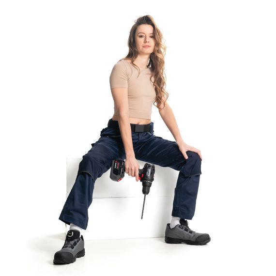 Штани жіночі STRETCH X, сині, розмір 32 | Зображення 2