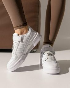 Жіночі кросівки A-didas Forum 84 Low New All White  , В'єтнам 41 26 см