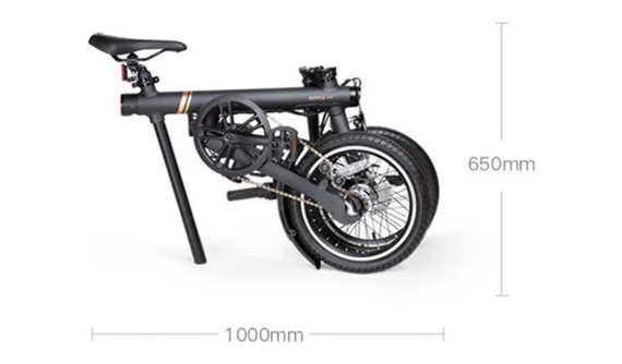 Электровелосипед QiCYCLE F2 сложен 36V 6Ah 250W с Bluetooth и Shimano 3 Speed | Зображення 2