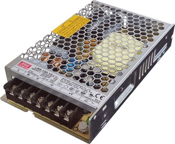 Блок живлення Mean Well LRS-150-12 (150W 125A 12V IP20) Series "LRS" | Зображення 1