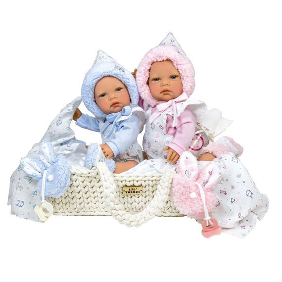 Испанская Кукла Реборн Винил Силиконовый Новорожденный Пупс Мальчик 3D Роспись 45 см Nines d'Onil Reborn 45 см | Зображення 4