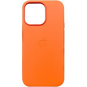 Шкіряний чохол Leather Case (AAA) with MagSafe and Animation для Apple iPhone 14 Pro (6.1")