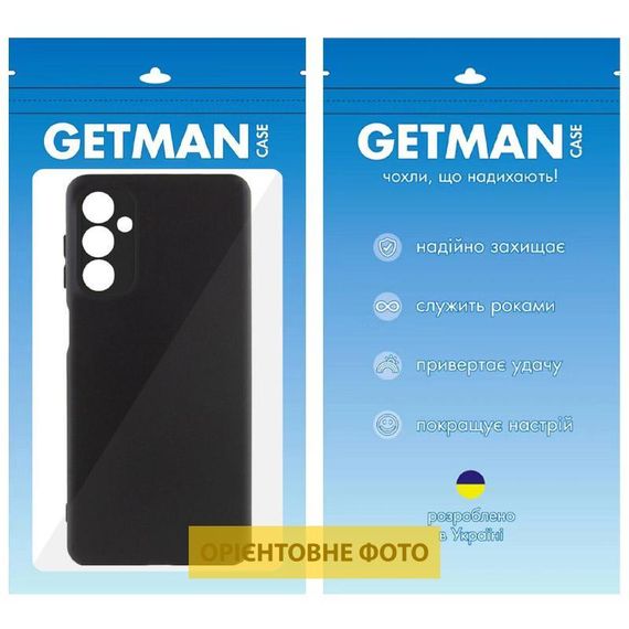 Чохол TPU GETMAN Liquid Silk Full Camera для Motorola Edge 60 / 60 Fusion Чорний / Black | Зображення 2