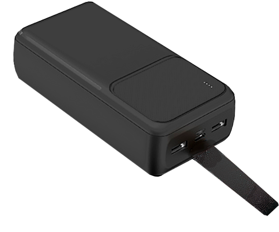 Зовнішній портативний акумулятор Power Bank DEXIM DCA0051 30000mAh чорний (DCA0051_1560) | Зображення 2