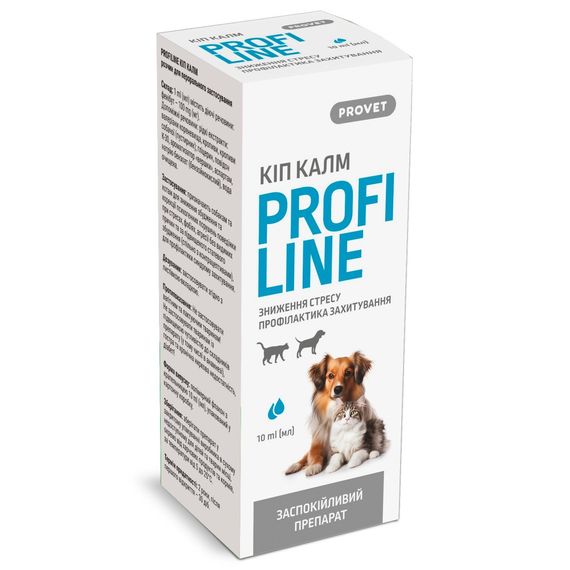 Краплі Provet PROFILINE КІП КАЛМ для котів та собак 10 мл | Зображення 2