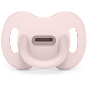 Пустышка Suavinex Colour Essence силіконова фізіологічна, 6-18 місяців, світло-рожева (308613)