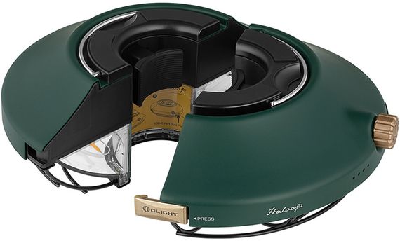 Фонарь Olight Haloop. Forest green | Зображення 5
