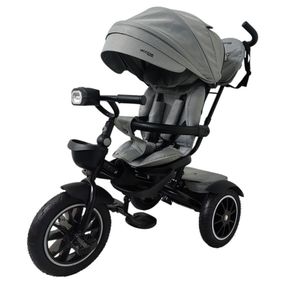 Детский трехколесный велосипед MODENA ME 1193 Gray, с родительской ручкой