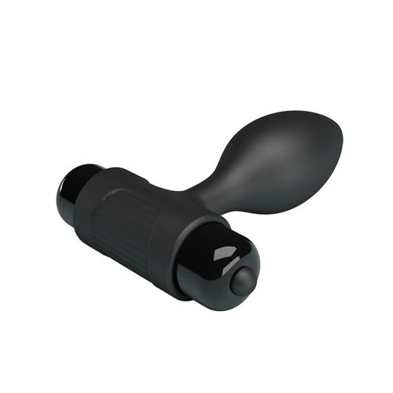 Анальна пробка - Pretty Love Vibra Butt Plug Black | Зображення 4