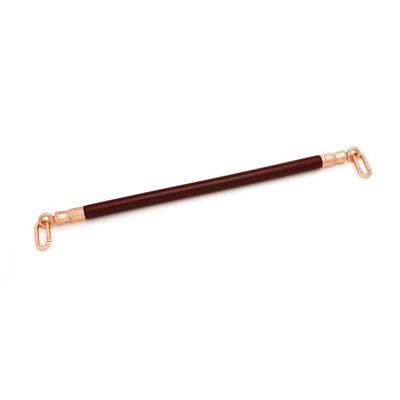 Фіксатор-розпірка для ніг або рук Liebe Seele Wine Red Spreader Bar, дерево + натуральна шкіра Sex Aura