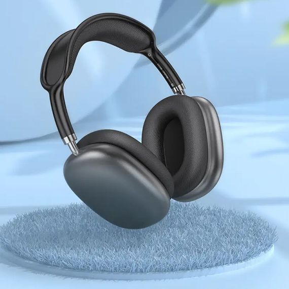 Накладные беспроводные наушники Borofone BO22 Elegant Space Gray | Зображення 2