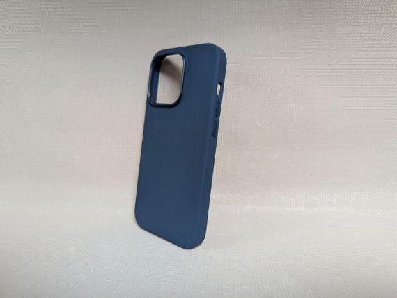 Чохол для iPhone 14 Pro / Айфон 14 Про Proove Soft Touch MagSafe, TPU, матовий, синій | Зображення 4