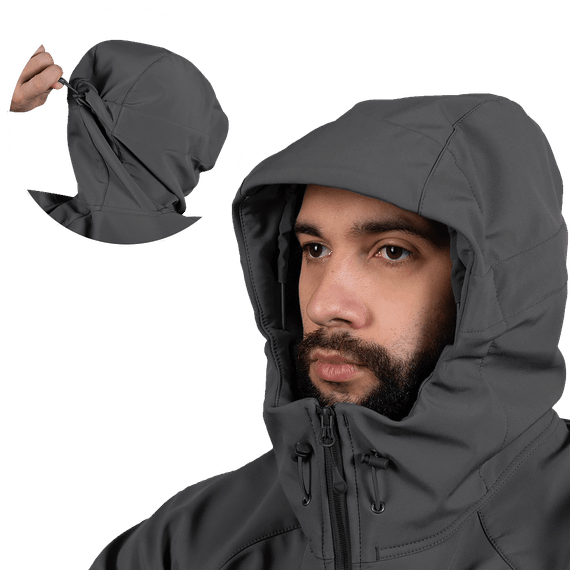 Куртка Rubicon SoftShell Графіт (7494), XXXL | Зображення 4