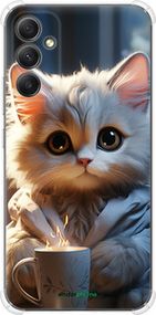 Чохол на Samsung Galaxy A34 A346E Білий кіт "5646sp-2936-2448"