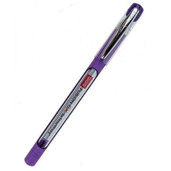 Ручка кулькова 0,7мм 10км UX-10 000-11 Unimax Top Tek Fusion фіолетова (691835424125)