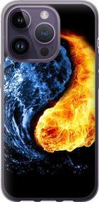 Чехол на iPhone 14 Pro Инь-Янь "1670u-2646-17620"