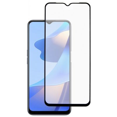 Стекло защитное Dengos Full Glue Oppo A57s black frame (TGFG-234) | Зображення 1