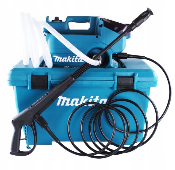 Мийка високого тиску акумуляторна Makita DHW080ZK (80 бар, 380 л/год, 800 Вт, BL, LXT, без акумуляторів та зарядного пристрою) | Зображення 1