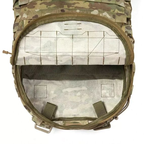 Рюкзак тактичний 10л Мультикам, штурмовий рюкзак військовий Ukrarmor укрармор Cordura 1000D, рюкзак ЗСУ MOLLE похід | Зображення 3