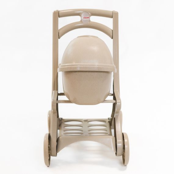 Коляска для кукол с люлькой 0121/02eco бежевый | Зображення 3