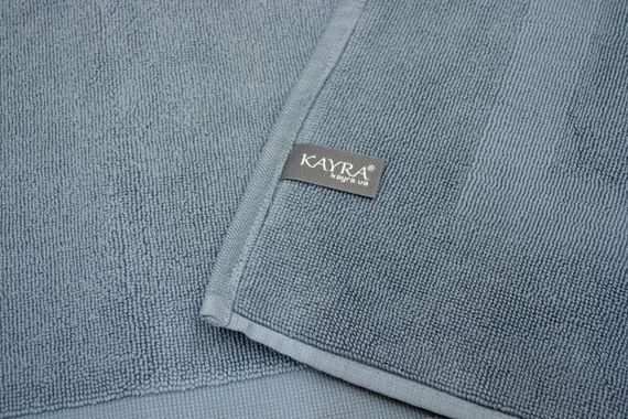 Полотенце-коврик EXP-3 Kayra 50х80 см для ног индиго | Зображення 2