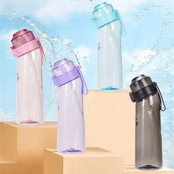 Спортивна пляшка Air Up Bottle/up air 7 смаків/картриджів у комплекті 650 мл Фіолетовий | Зображення 1