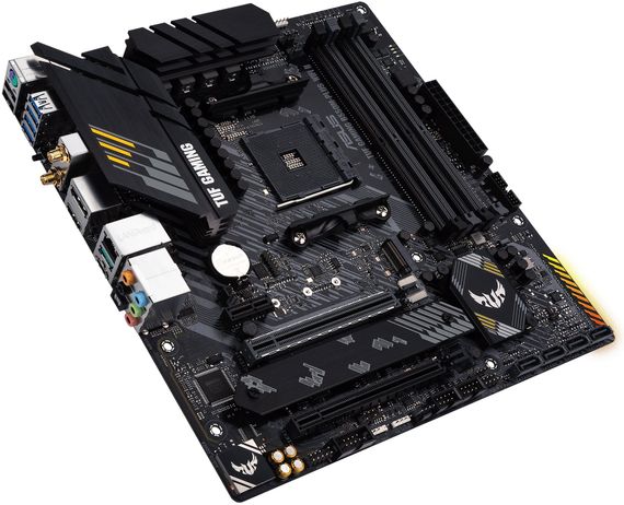 Материнcька плата ASUS TUF GAMING B550M-PLUS WIFI II sAM4 B550 4xDDR4 M.2 HDMI DP Wi-Fi BT mATX 90MB19Y0-M0EAY0 | Зображення 3