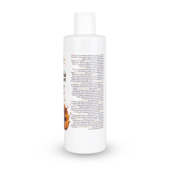 2в1 лубрикант та масажний гель - MyLove Aroma Series Intim&Massage Chocolate Caramel, 300 мл Sex Aura | Зображення 4