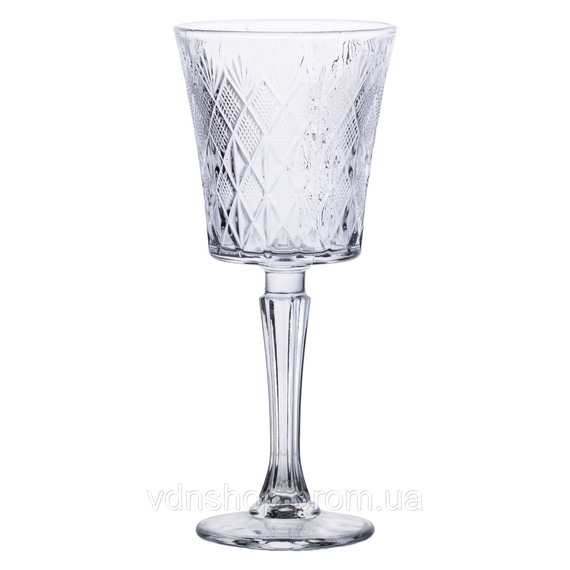 Набір келихів для вина 6 шт 225 мл на високій ніжці HP-19-128 | Зображення 2