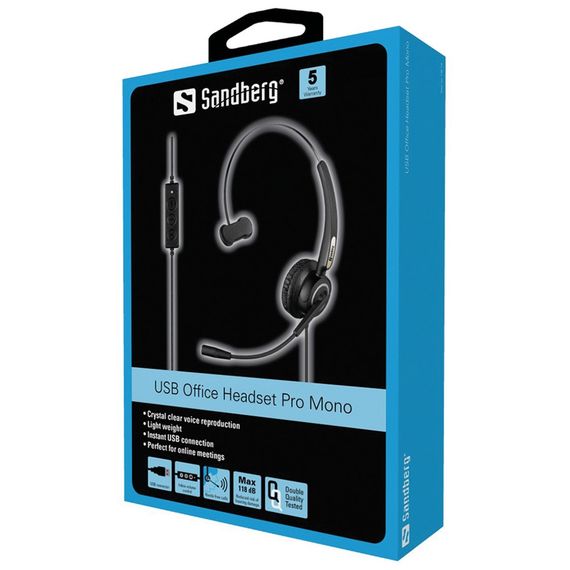 Навушники Sandberg USB Office Headset Pro Mono (126-14) | Зображення 3