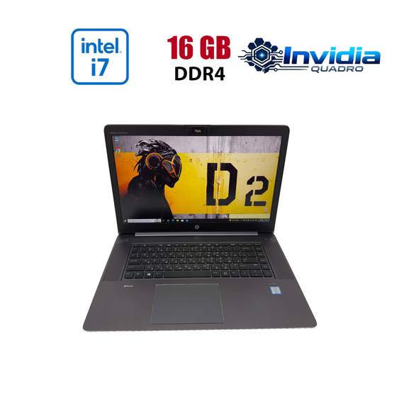 Мобильная рабочая станция HP ZBook Studio G3 / 15.6" (1920x1080) IPS / Intel Core i7-6700HQ (4 (8) ядра по 2.6 - 3.5 GHz) / 16 GB DDR4 / 512 GB SSD / nVidia Quadro M1000M, 4 GB DDR5, 128-bit / WebCam б/у