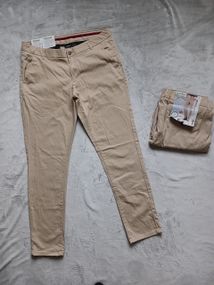 Мужские штаны чиносы зауженные livergy XXL