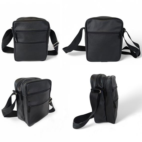 Месенджер оригінал, Сумка месенджер шкіряна, Чоловіча міська сумка крос-боді, Легка сумка-месенджер DA-90