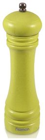 Млин для спецій (перцемолка) Fissman Spice 20х6см, бамбуковий салатовий корпус