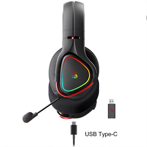 Навушники ігрові Bloody MR710, RGB, колір чорний | Зображення 7