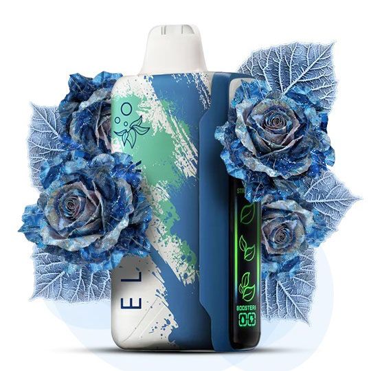 Elf Bar Nic King 30000. Крижана Синя Троянда (Icy Blue Rose)