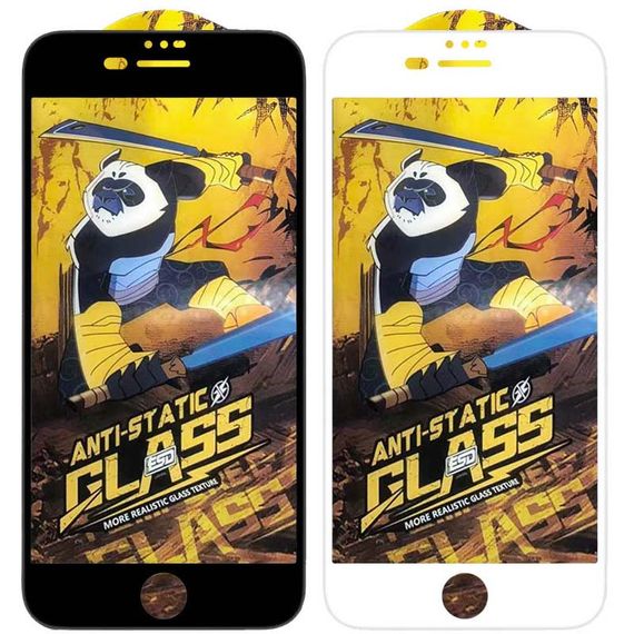 Захисне скло 5D Anti-static Panda (тех.пак) для Apple iPhone 7 / 8 / SE (2020) (4.7")
