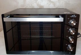 Електродуховка настільна Monte MT-2203B, 60 л, 2400 Вт, з конвекцією, грилем і таймером