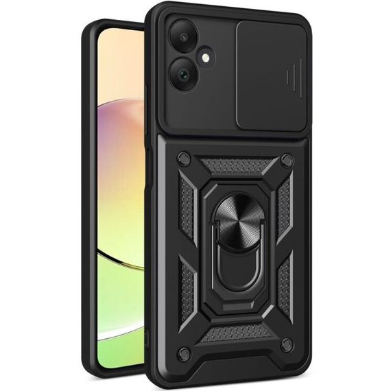 Чохол Defender з захистом камери для Samsung Galaxy A05 колір Чоний